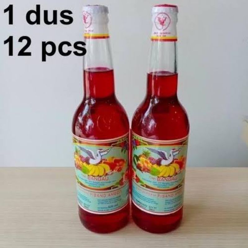 

Sirup Bango rasa pisang ambon DUSAN isi 12