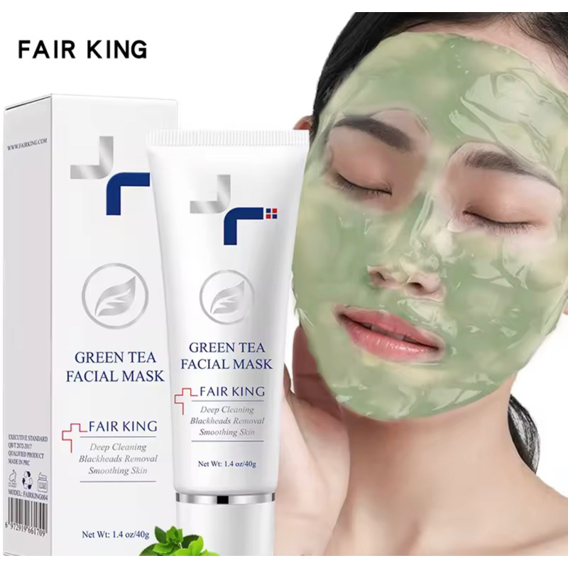 FAIR KING Masker Komedo Dan pori pori Green tea balekhead Remover face oil