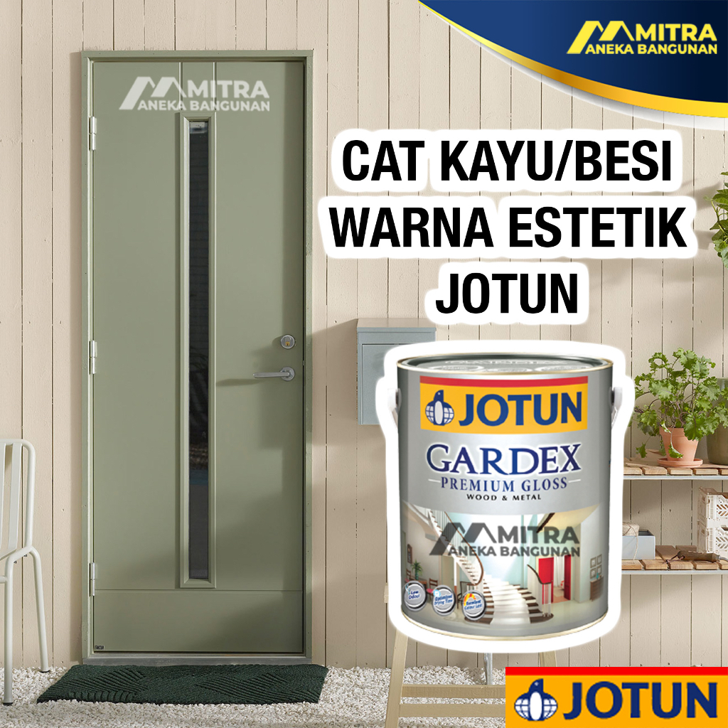 KUBIBIX CAT KAYU DAN BESI JOTUN GARDEX 0,9 LITER 1 KG / CAT JOTUN KILAP DAN SEMI GLOSS / CUSTOM