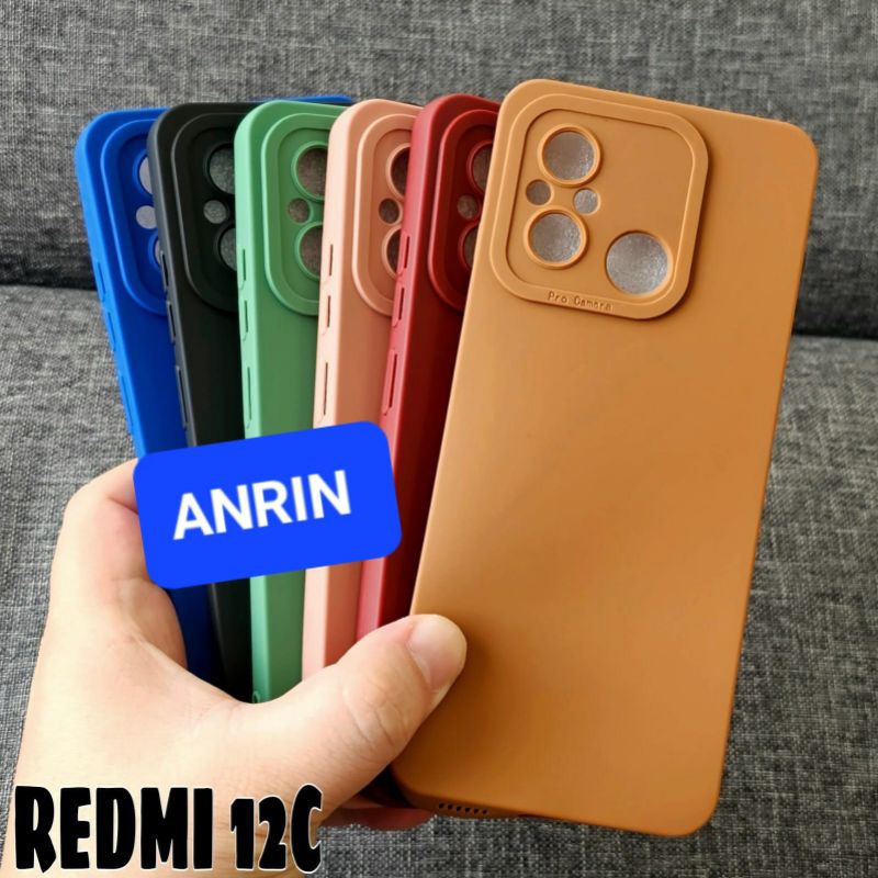 XIAOMI REDMI 12C 11A CASE PRO CAMERA MACARON CASING SOFTCASE SILIKON