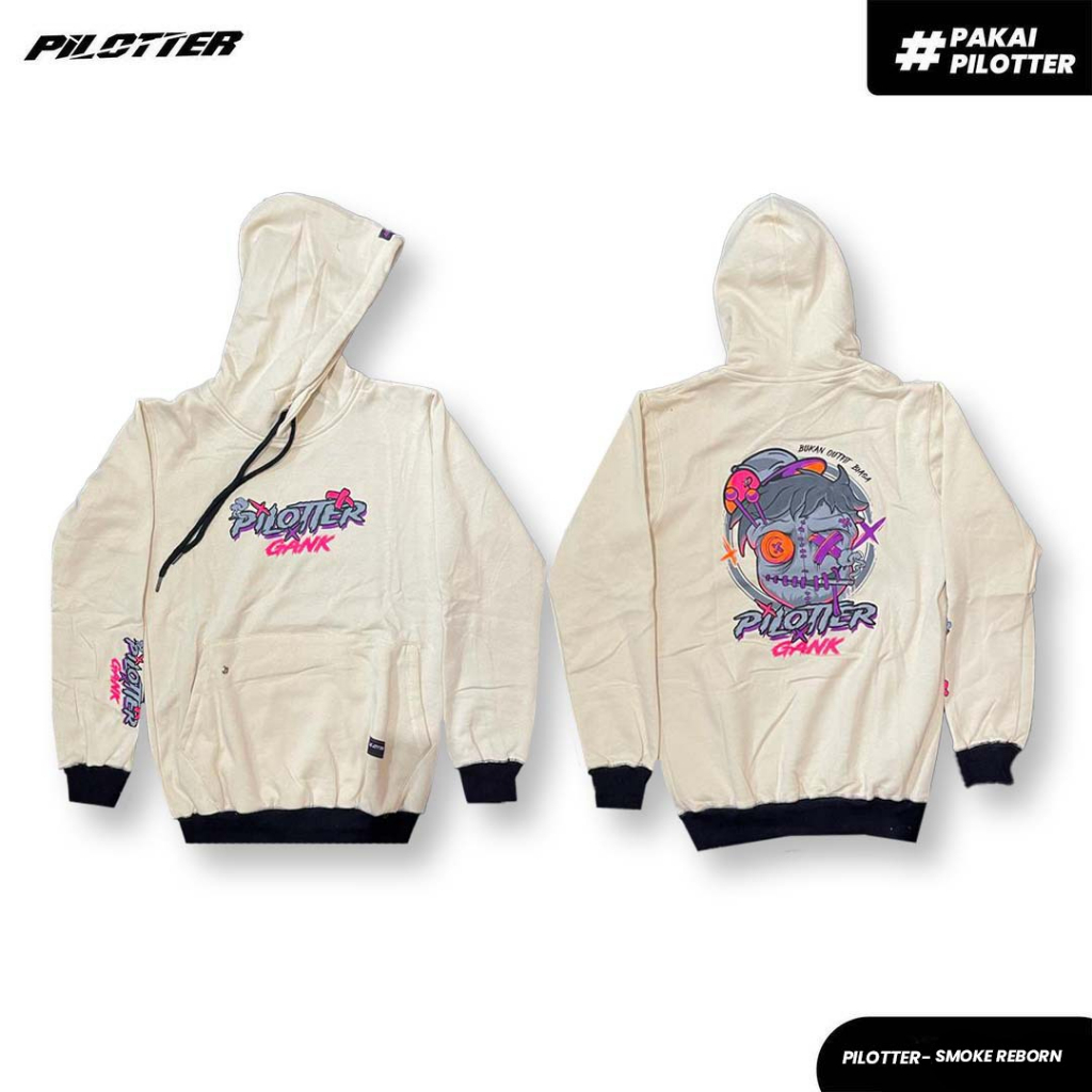 HOODIE PILOTTER SMOKE ORIGINAL HOODIE PILOTTER RACING HOODIE PILOTTER SMOKE COWOK CEWEK HOODIE PILOT