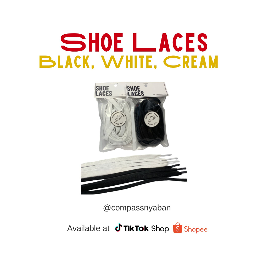 Tali Sepatu Lilin Gepeng (Flat Waxed Shoelaces)