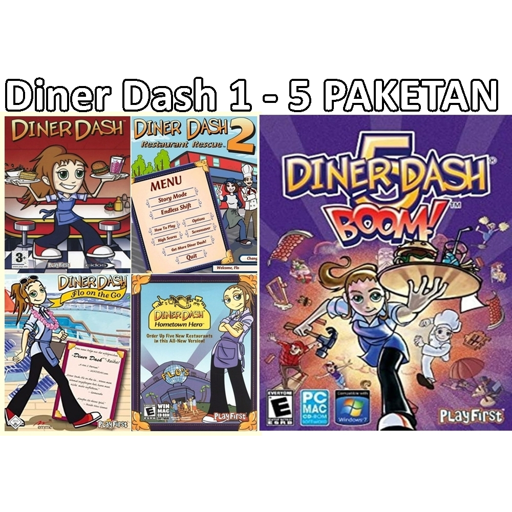 Diner Dash Game PC Laptop