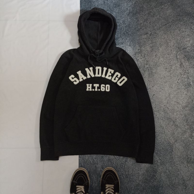 Hangten Sandiego serpa Hoodie grey