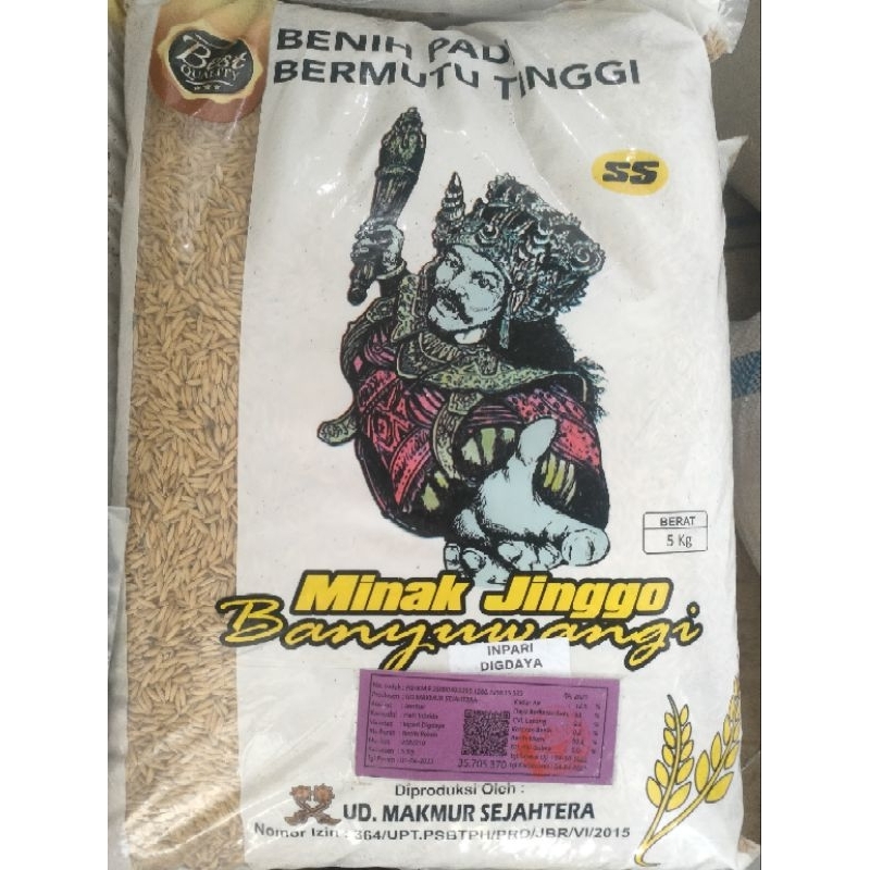 BENIH PADI INPARI DIGDAYA KEMASAN 5KG