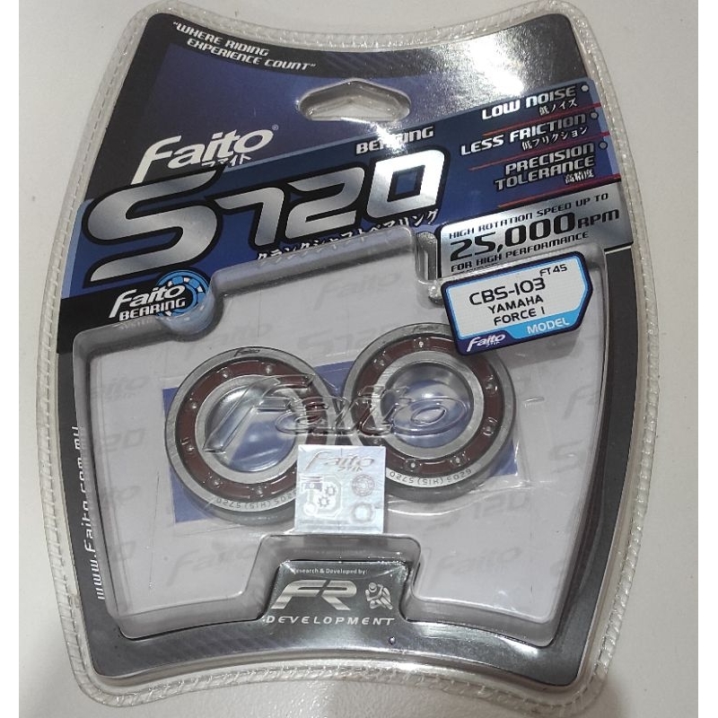 LAHER BEARING KRUK AS RACING KANAN KIRI F1 F1ZR FAITO S720 HIGH SPEED