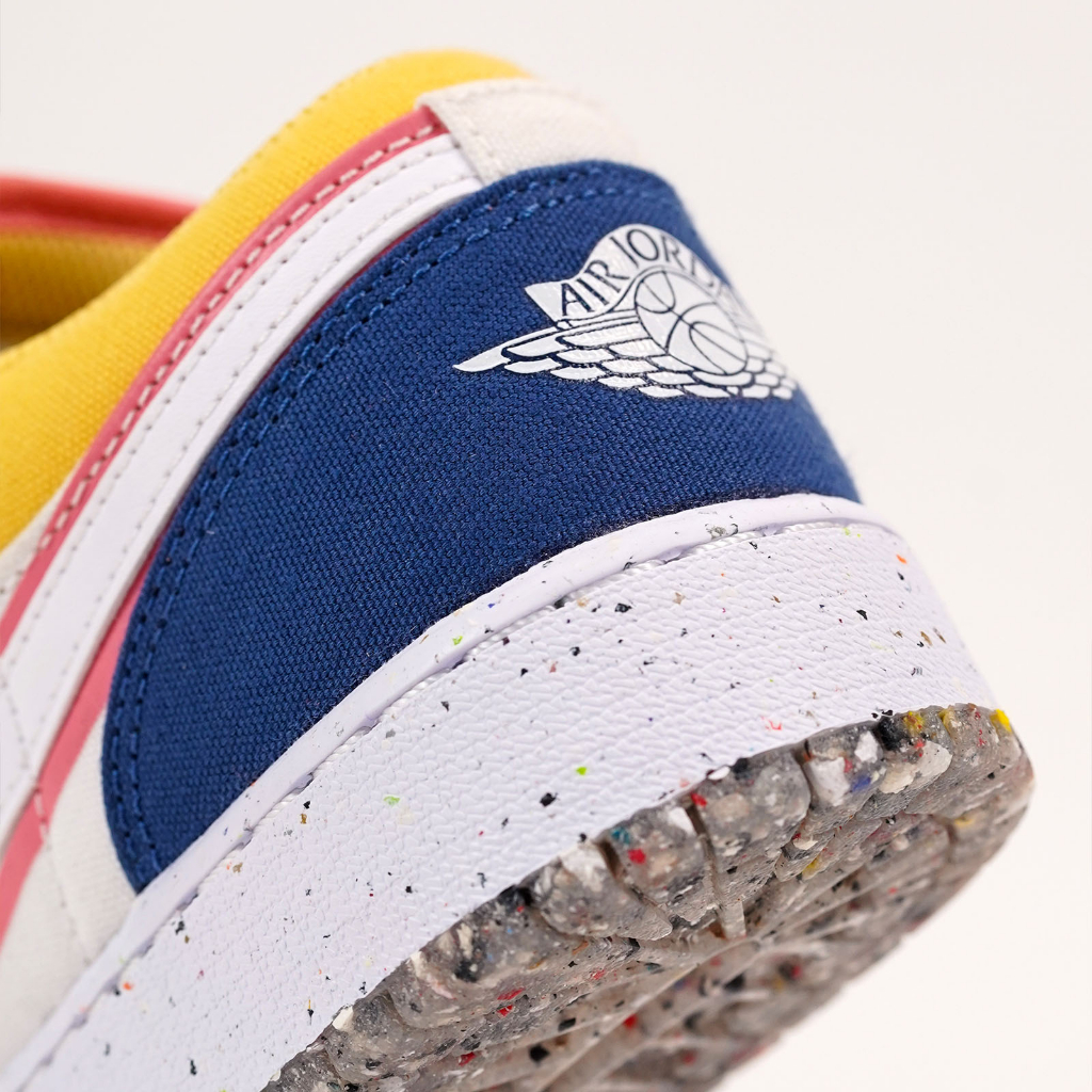 Air Jordan 1 Low SE Multi Canvas GS