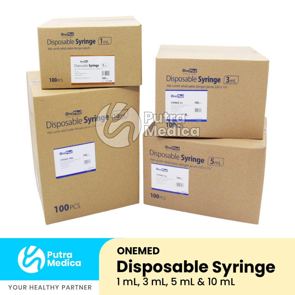 Onemed spuit 10cc / syringe