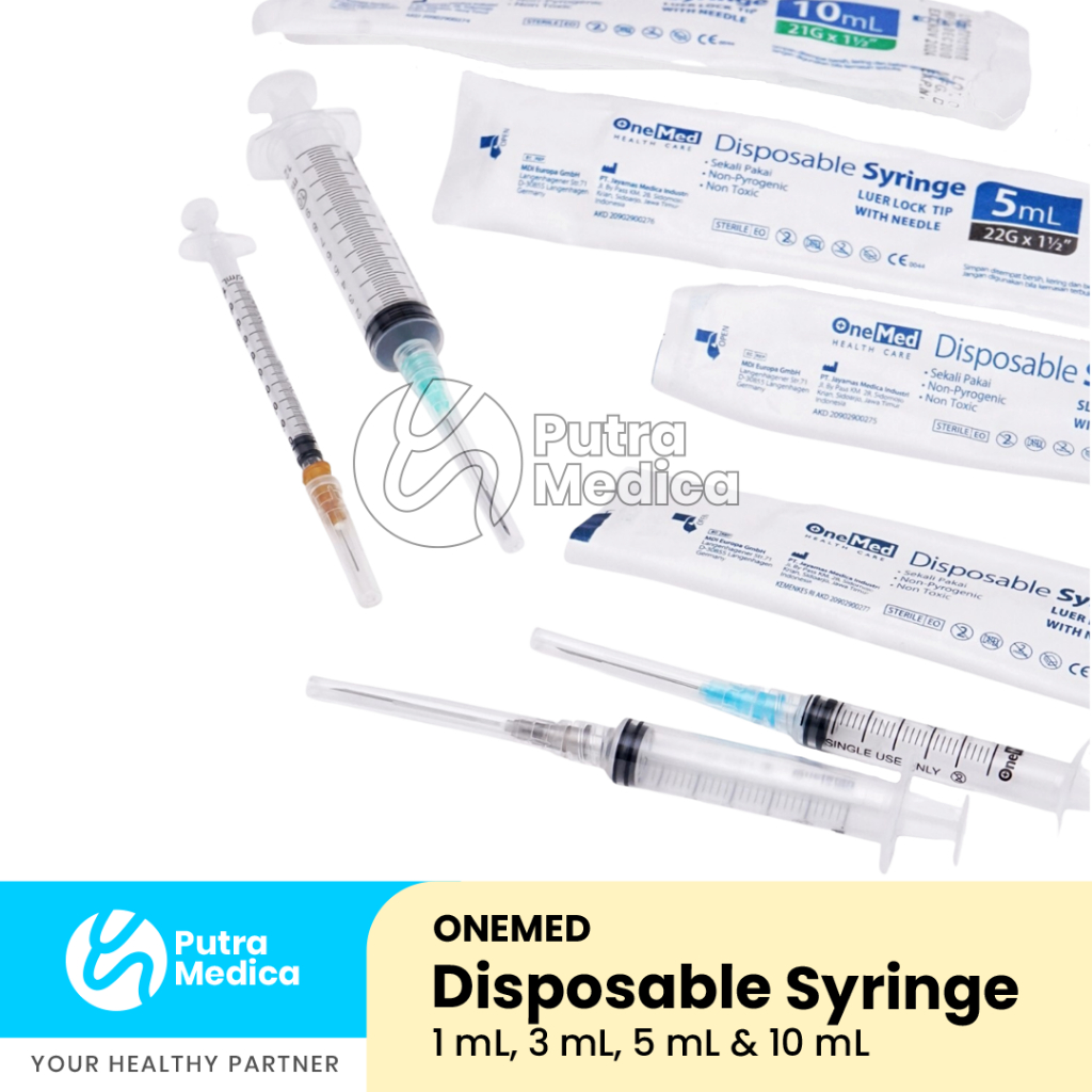 Onemed spuit 3cc / syringe