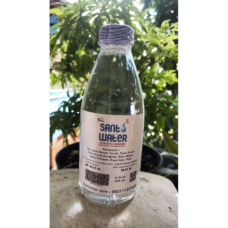 

Minuman Herbal Rempah Santo Water 330 ml