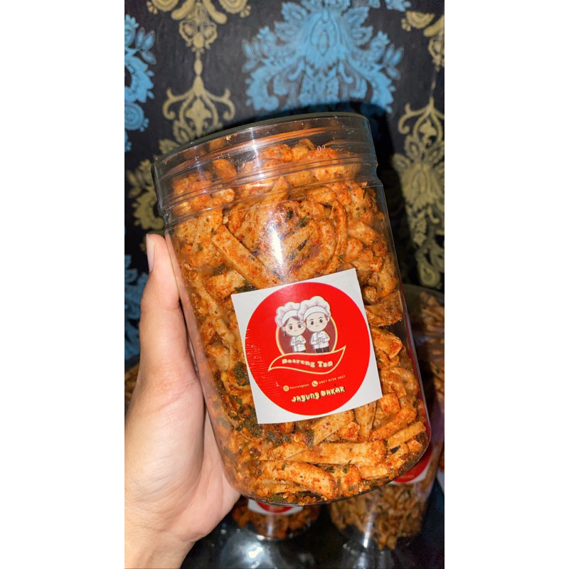 

BASRENG 200gr - 250gr / BASRENG EXTRA DAUN JERUK / BASRENG STICK KEMASAN TOPLES