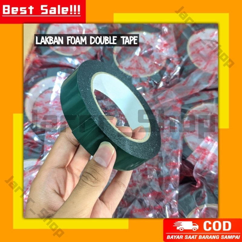

LAKBAN DOUBLE TAPE FOAM 24MM DIOBRAL MURAH! PROMO