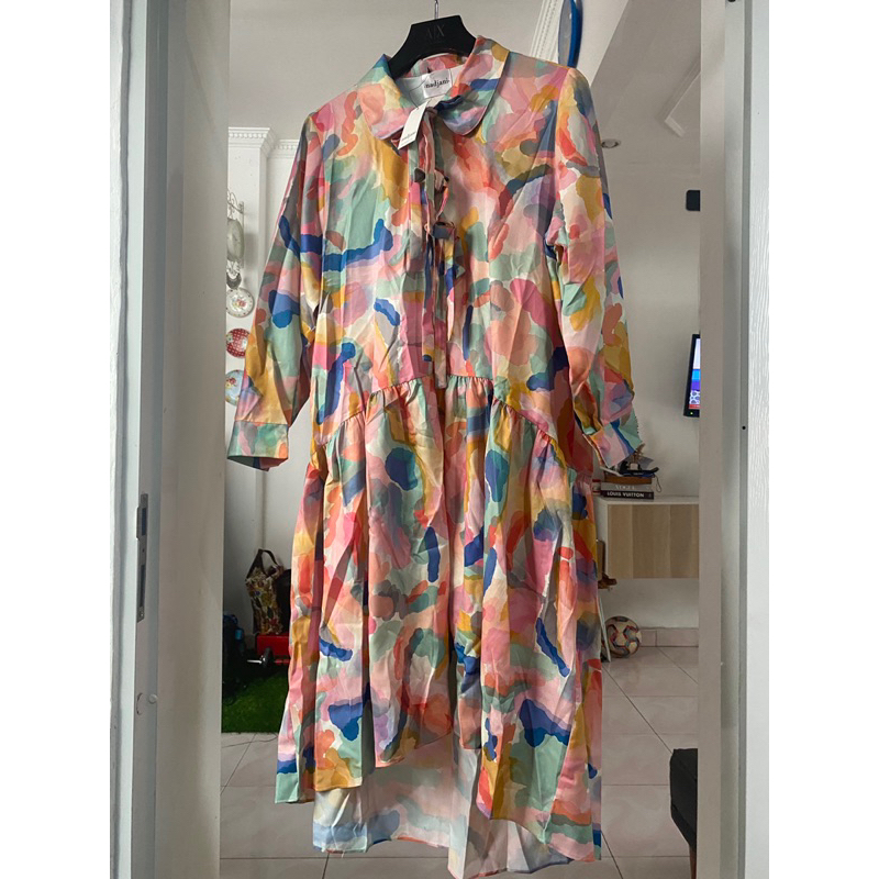 Nadjani Oceana Dress Pink x Syahnazs