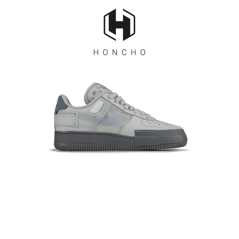 Sepatu Nike Air Force 1 N354 Low Grey •BNIB•