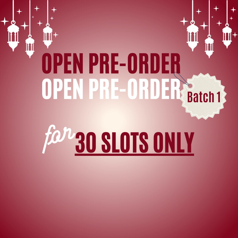 

Pre-Order RAYA HAMPERS Batch 1