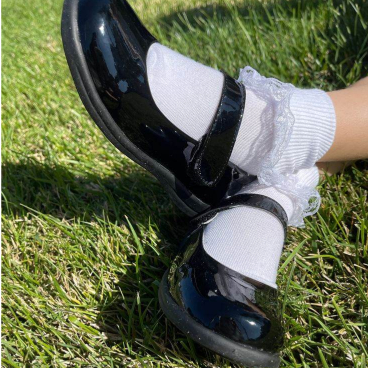 Sepatu Anak Perempuan Flatshoes Sekolah Ukuran 31-35