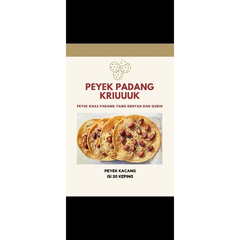 

Peyek Padang Kacang