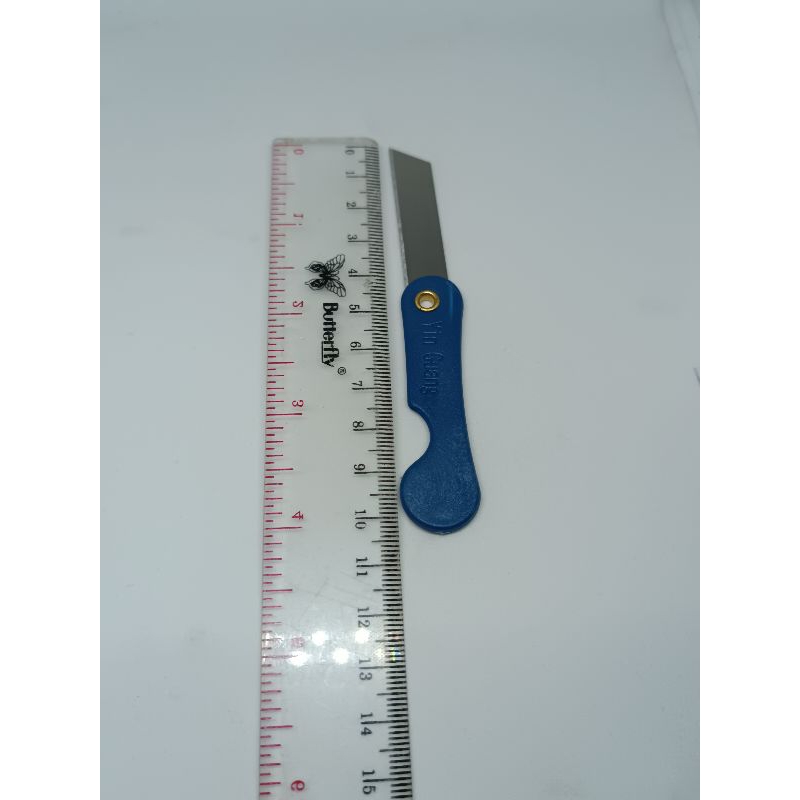 PISAU LIPAT PENDEK KECIL 1 RENCENG ISI 12 PCS 4 WARNA