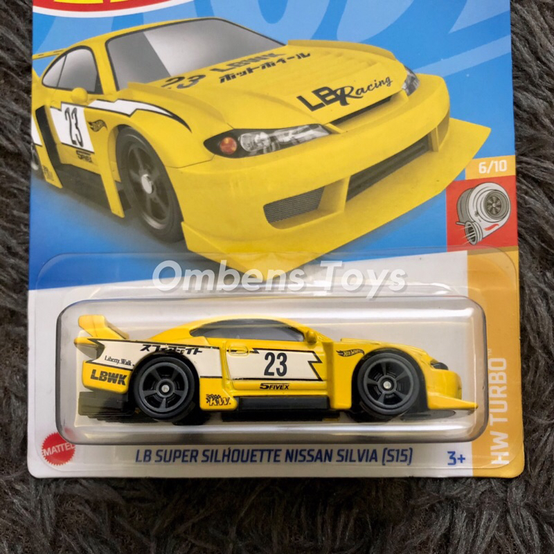 Hot Wheels LB Super Silhouette Nissan Silvia S15 LBWK Hitam, LBWK Kuning &amp; LBWK Putih