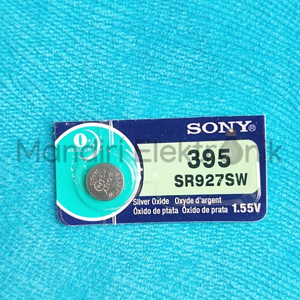 Baterai Sony 395 SR927SW SR927 927 Battery Batre Jam Tangan Sony 395 Original Baterai Kancing 395 Sony