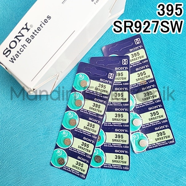 Baterai Sony 395 SR927SW SR927 927 Battery Batre Jam Tangan Sony 395 Original Baterai Kancing 395 Sony