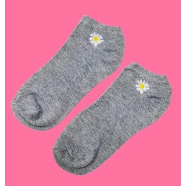Kaos Kaki Fashion Bunga daisy Flower Semata Kaki