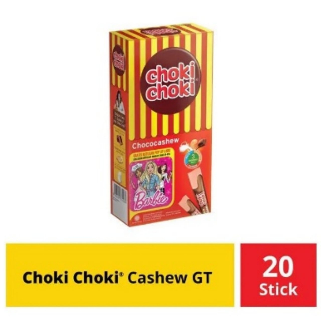 

CHOKI CHOKI CASHEW / 1 BOX ISI 20 STICK