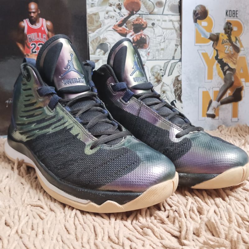 sepatu basket Nike Jordan super fly 5 size 44 insole 28 - sepatu Jordan second