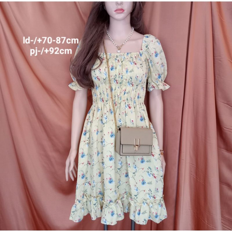 dress wanita/dress cewek Korean style