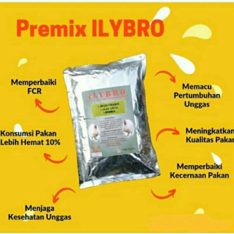 ILYBRO PREMIX TOP PEMACU UNGGAS