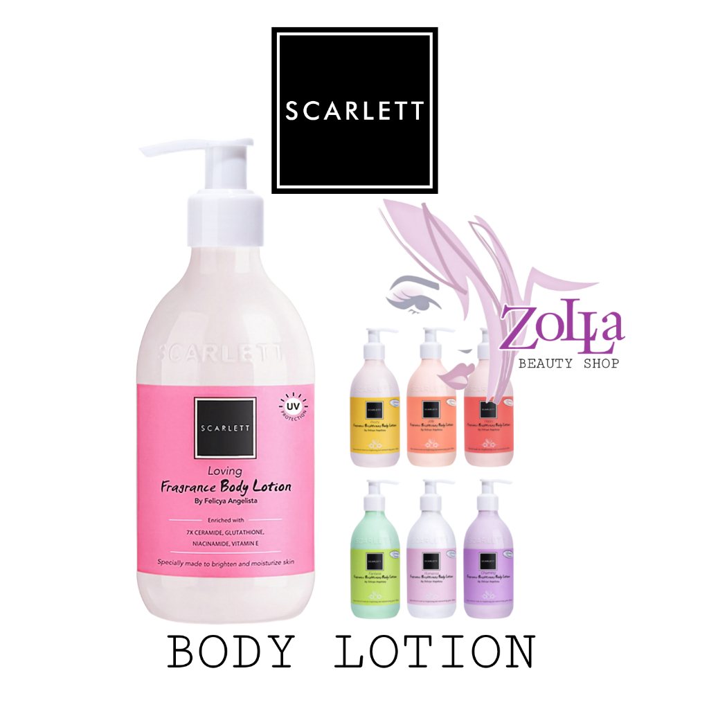 SCARLETT WHITENING BODY LOTION - BPOM - BODY LOTION SCARLETT - SCARLETT BODY LOTION