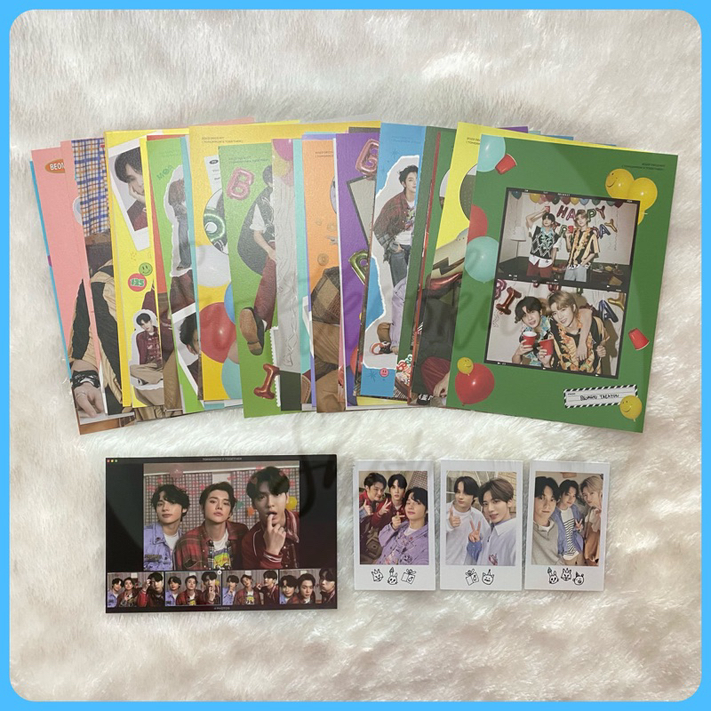 TXT DECO KIT 2023 23 POSCA POLA POSTCARD POLAROID BEOMGYU SHARING