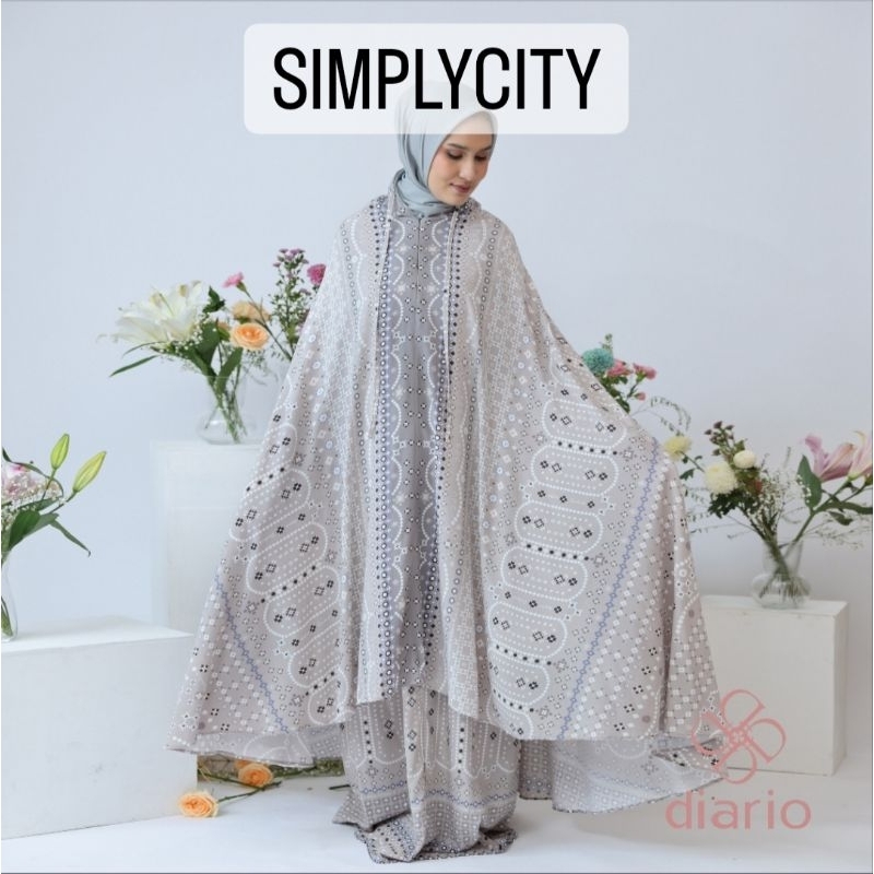 (SIAP KIRIM) DIARIO X DWIHANDA MUKENA SEJIWA PRAYER SET 2IN1 SIMPLYCITY BY DIARIO OFFICIAL