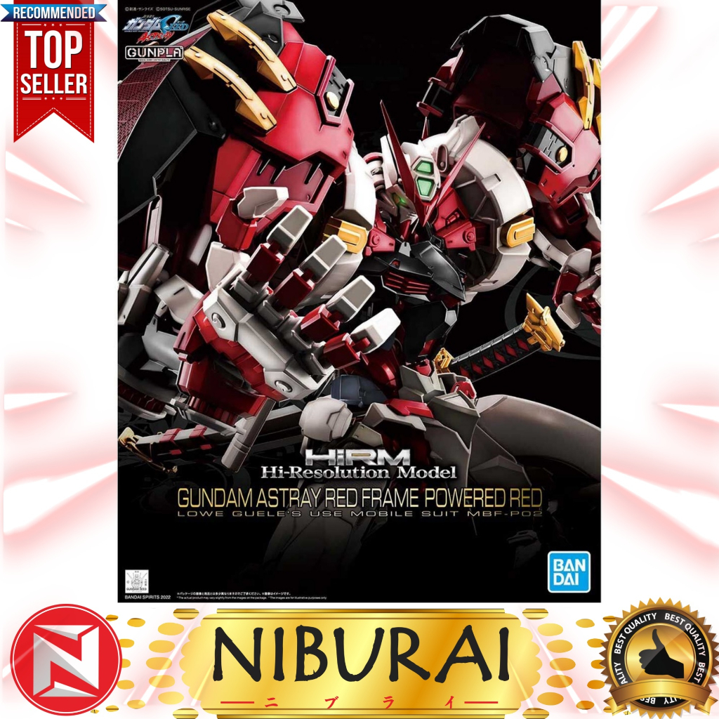 1/100 High-Resolution Hi Res Gundam Astray Red Frame Powered Red