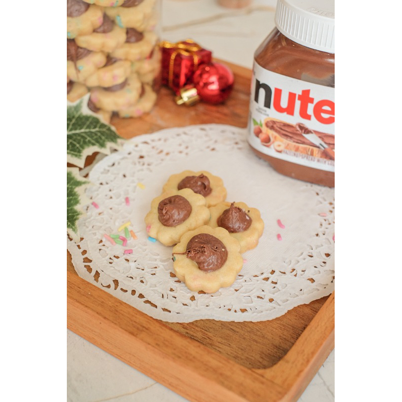 

kue kering nutella cookies