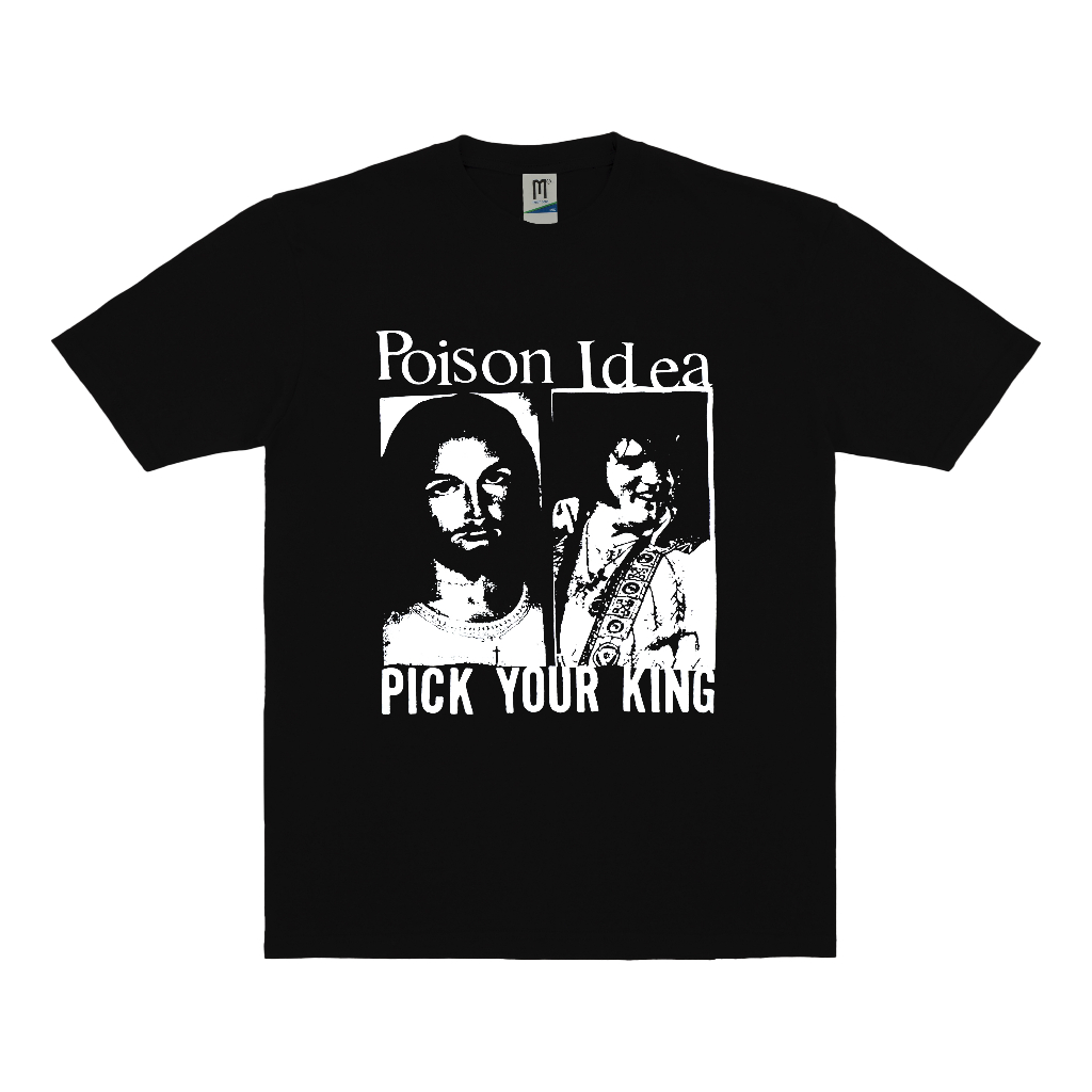 KAOS BAND POISON IDEA VINTAGE | T-SHIRT BAND POISON IDEA | POISON IDEA HITAM