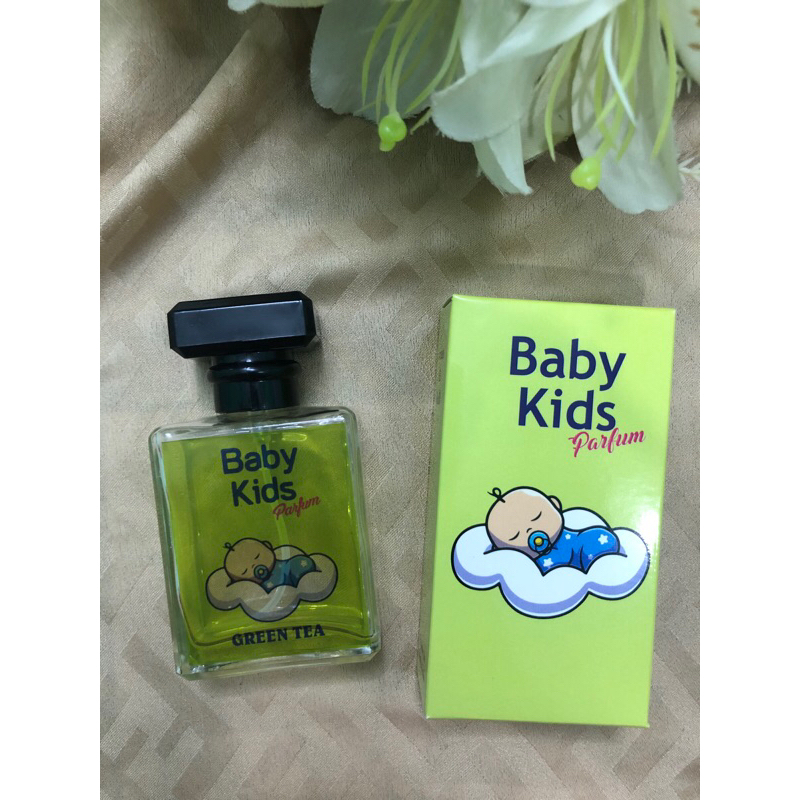 parfum green tea baby Kids original box segel
