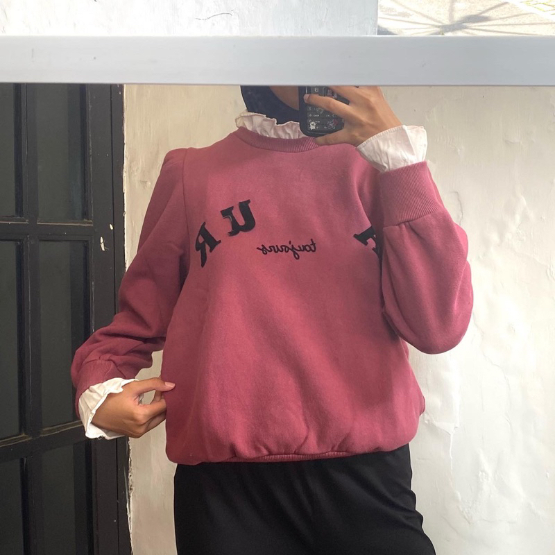 Sweater pink outlet fanta