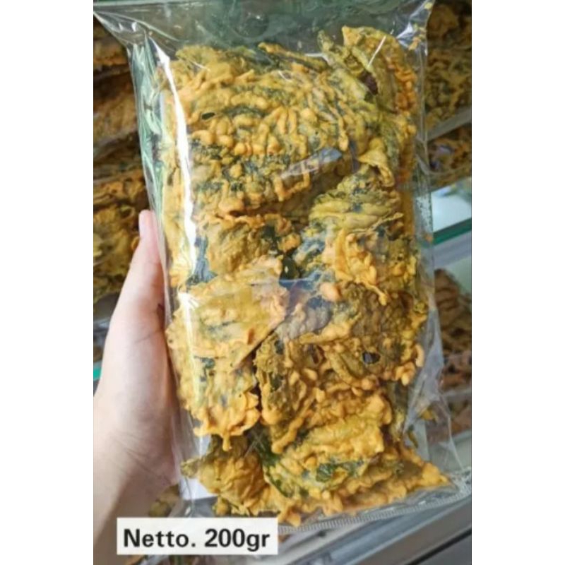 

kripik bayam crispy 200gr