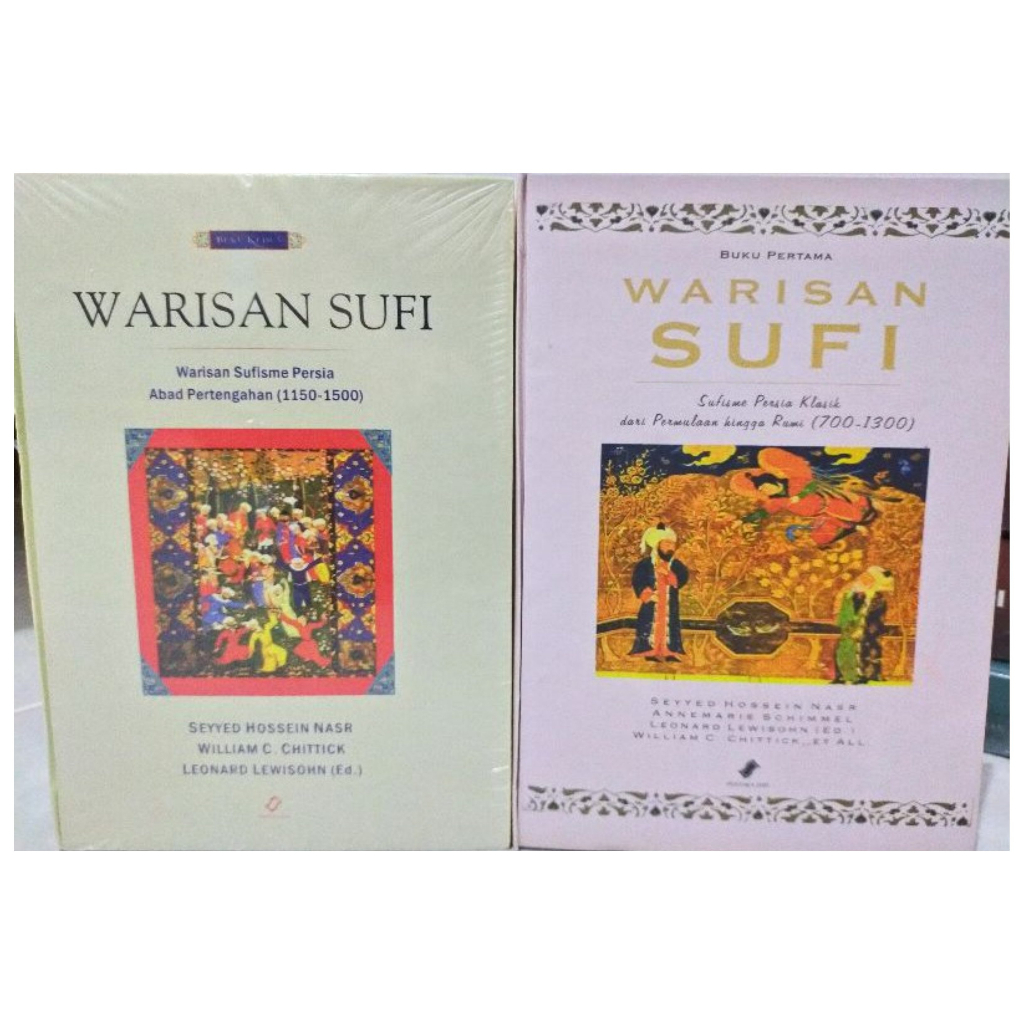 Paket 2 Buku Warisan Sufi Jilid 1 Dan 2 - Seyyed Hossein Nasr - NR