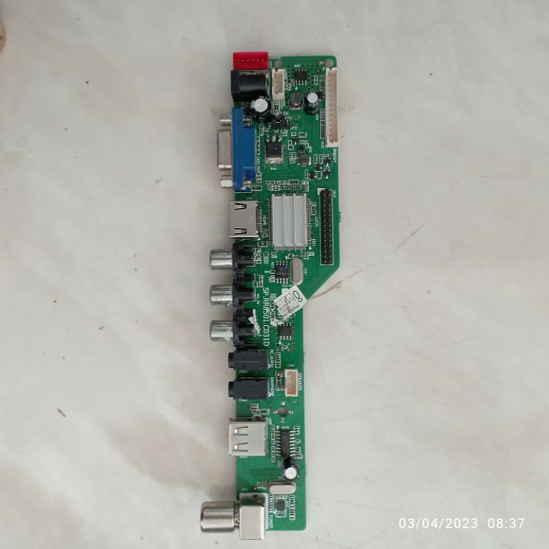 ID MB MOBO MAINBOARD MESIN TV IKEDO SP.RR8501.CO31D