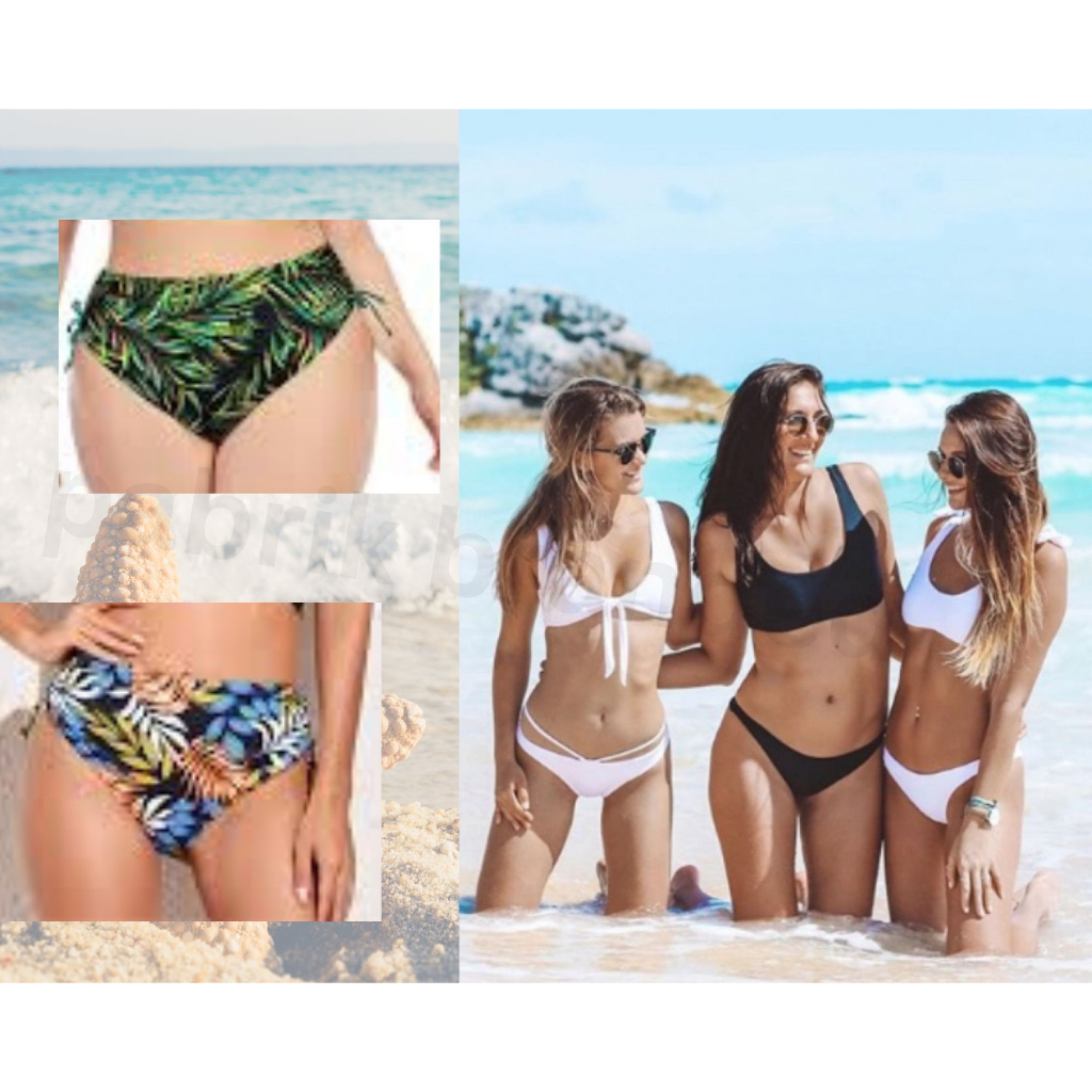 pabrik branded CLEARANCE swimwear AB101 bikini CD bottom celana rok renang wanita girls perempuan ba