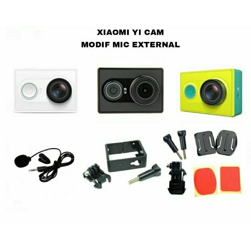 yi cam action camera modmic