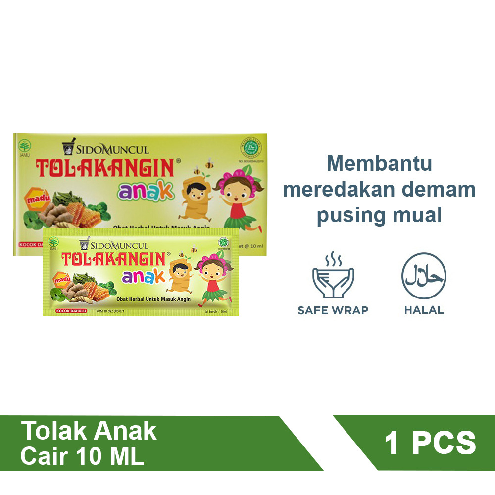 

TOLAK ANGIN ANAK SACHET 10ML