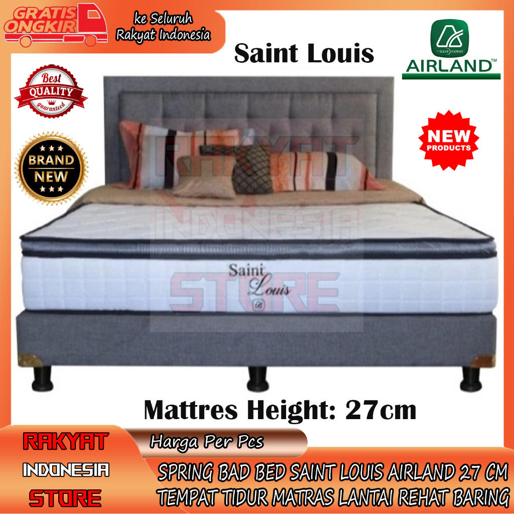 [INSTAN] SPRING BED KASUR SAINT LOUIS AIRLAND SPRINGBED MATRAS MATERAS AIR LAND TEMPAT TIDUR ALAS EM