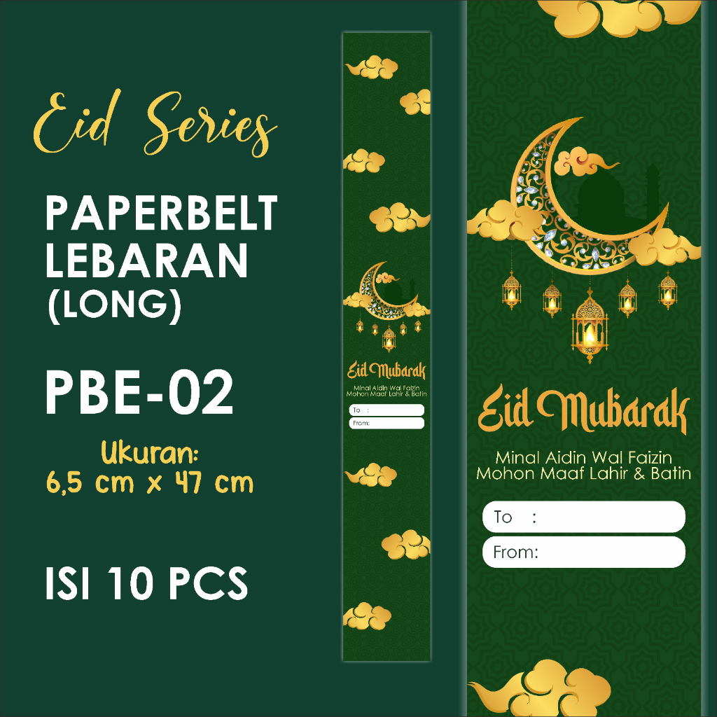 

label hampers / paperbelt lebaran / sleeve lebaran / paperbelt idul fitri / paper belt hampers