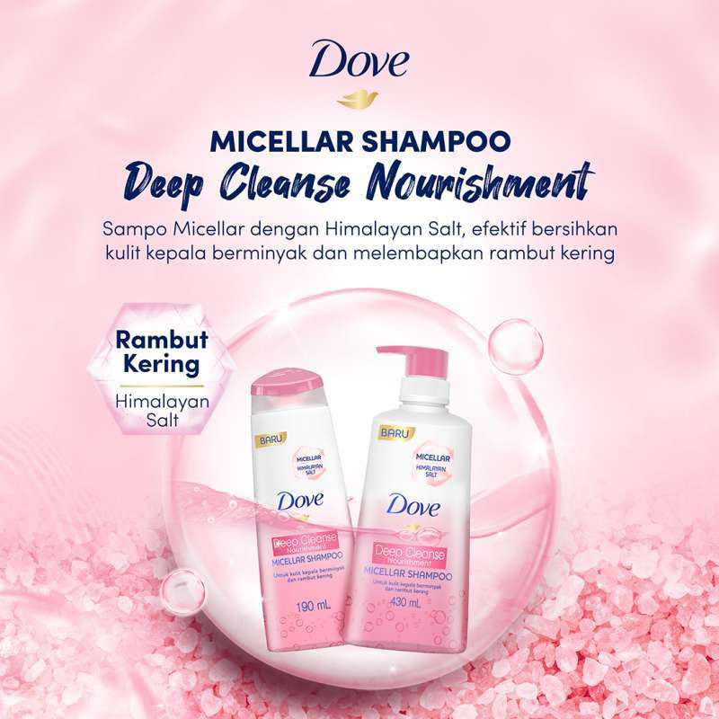 Dove Micellar Shampo 190ml