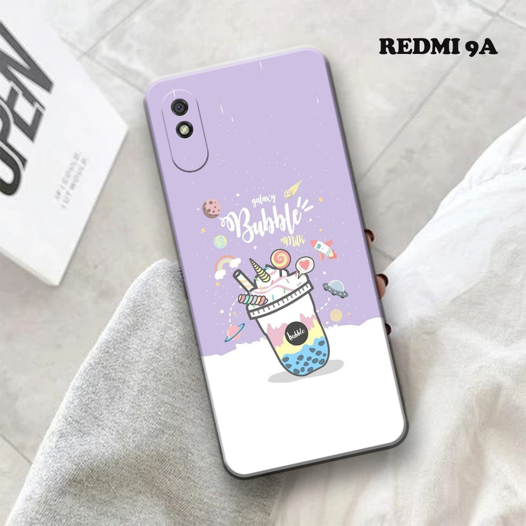 Case Hp Xiaomi Redmi 9A  - Casing Hp Xiaomi Redmi 9A - Internal.Id - Fashion Case BOBA - Case Cewek 