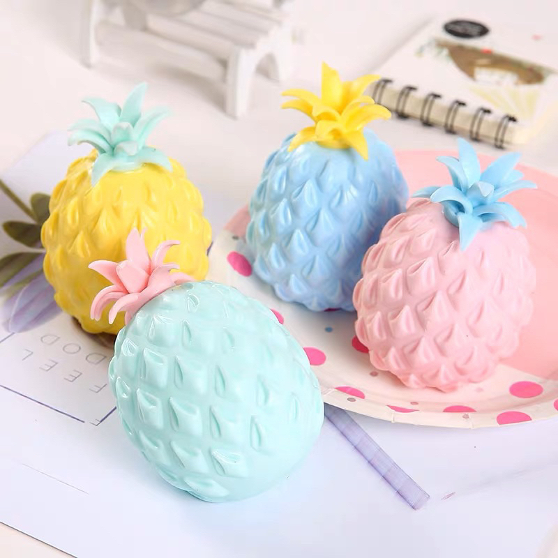 New Arrival Mainan Squishy Nenas Anti Stress Mainan Pencet Viral By SMOLL
