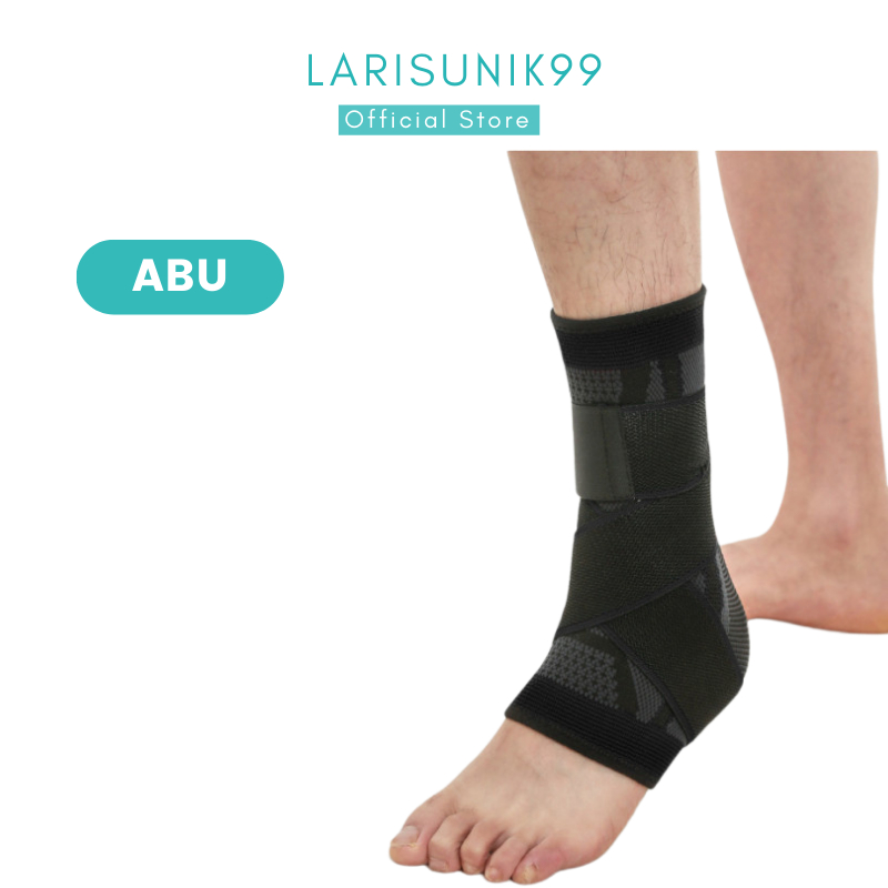 Deker Pelindung Pergelangan Kaki Tumit Ankle Support Brace Protection Anti Lecet Cidera Aksesoris Olahraga Fitness Perlengkapan Gym Pria Wanita Dekker Angkle Engkel Wrap Support Lp Untuk Kaki Cidera Premium 2023